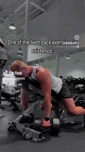 Chest-supported DB rows My general back day looks something like: 1. Bodyweight/weighted vertical pull (pull-ups/chin-ups) 2. Heavy row (barbell/db, compound) 3. Chest-supported row (like here or machine rows) 4. Rear delts AND/or extra lat work However if I'm ONLY focused on back growth and I'm pressed for time, or if I'm doing some sort of upper/total body workout, a chest-supported row is almost nonnegotiable. Complete isolation for the middle to upper back that can help with both thiccccness