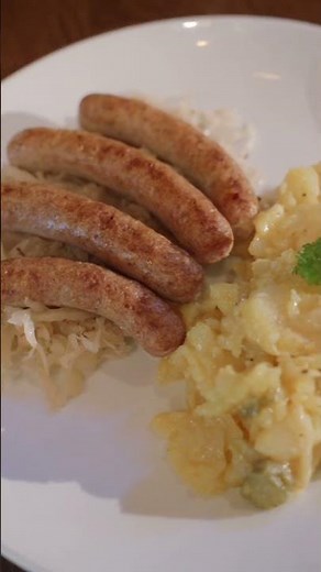 German Sausages at Parkhaus | Bratwurst, Krakauer, Nürnberger & More