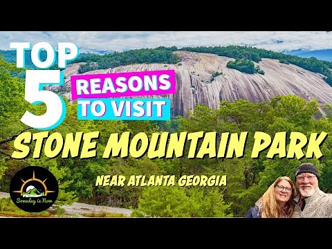 "Experience the Magic of Stone Mountain Park: Top 5 Must-See Attractions near Atlanta, Georgia!"