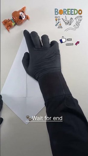 How to Make Paper Claws 🐾 | Easy Origami Paper Claws Tutorial | DIY Craft | Boreedo