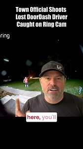 Town Official Shoots Lost DoorDash Driver | Caught on Ring Cam - A small-town official just shot a lost DoorDash driver in the back—caught on Ring cam, now facing felony charges. | USA Carry