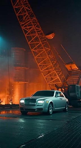 🔥 The Asphalt Smelter Collapse 🚧🔥 When a Rusted Giant Crushed a Rolls-Royce 📄 What started as routine work at an asphalt smelting site turned into pure chaos. A towering, rust-weakened crane suddenly gave way—crashing down in a shower of sparks, smoke, and twisted steel. Beneath it? A luxury Rolls-Royce reduced to scrap in seconds. Watch the heart-stopping moment workers run for their lives as fire, metal, and panic collide. How did this happen—and could it have been prevented? ⚠️ Real indus