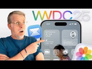 Toutes les nouveautés Apple de la WWDC25 (iOS26, iPadOS26, MacOS26 etc.)