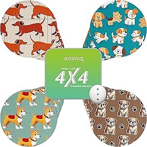 Dexcom G7 & Stelo Over Patches Waterproof, 16 Pack Dexcom G7 Adhesive Patches with Hard Cover, Reduce Compression Lows Shockproof Breathable and Hypoallergenic Up to 14 Days (Bulldogs)