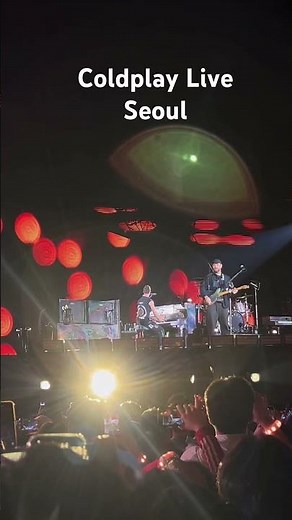 Fix You, Coldplay Live at Seoul