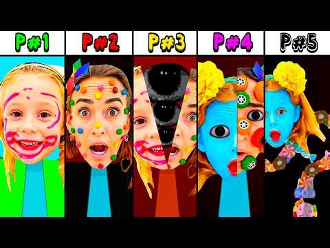 All Phases in New Incredibox Sprunki Oc of Like Nastya: From Phase 1 to Phase 5