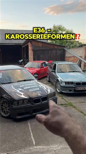 E36 - Body Styles⁉️ #bmw #e36 #bmwe36 #coupe #touring #sedan #automobile #automotive #austria