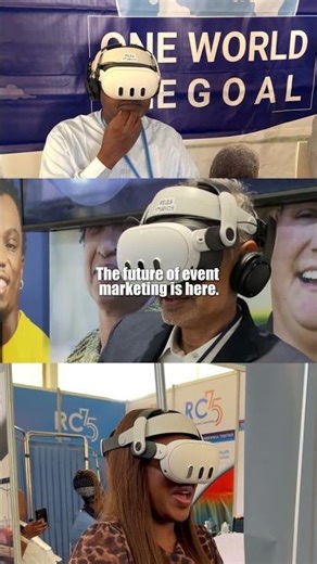 The future of event marketing is here #vr #eventmarketing #virtualreality