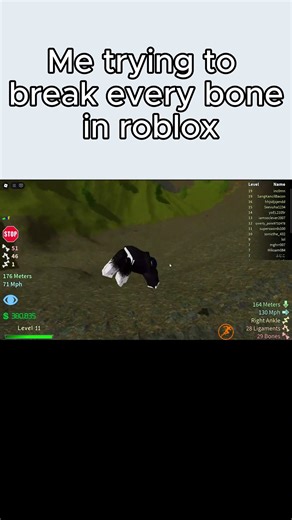 ME trying to break every bone in Roblox #roblox #funny