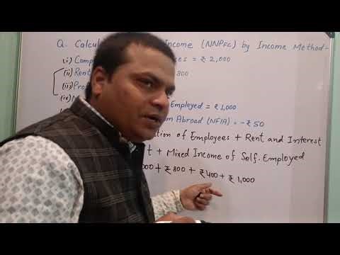 Calculate National Income | Macroeconomics | Class 12 | Numerical | Durgesh Kumar Gupta