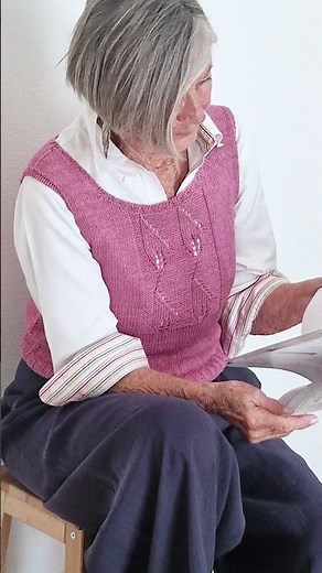 Idea como top o chaleco #tejerconlucila