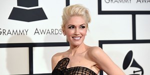Gwen Stefani Channels Cher With Long Peroxide Waterfall Hair