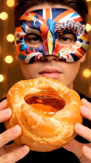 Crystal Yorkshire Pudding Breaks in Slow Motion-ASMR #asmr #asmreating #satisfyingasmr