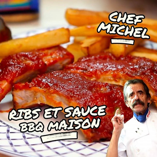 Côtes levées avec sauce barbecue maison du chef Michel ! | Chef Michel Dumas
