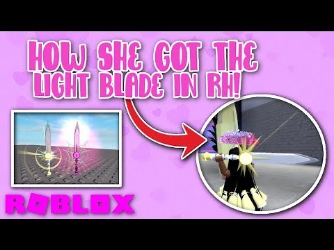 HOW SHE GOT THE BLADE OF LIGHT IN ROYALE HIGH ! | ROBLOX ROYALE HIGH