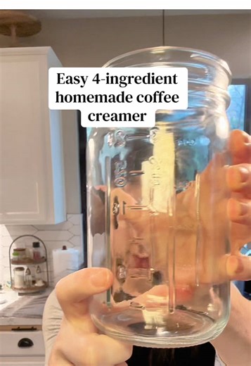 This easy homemade coffee creamer recipe uses just four ingredients—whole milk, heavy cream, sweetened condensed milk, and vanilla extract—for a smooth, creamy coffee upgrade you can make in minutes. #HomemadeCoffeeCreamer #CoffeeRecipes #EasyCoffee