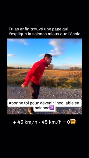 🔬Physique Expliquée on Instagram: "Lorsque vous sautez en avant dans un bus, un train ou sur un skateboard en mouvement et que vous semblez soudainement rester suspendu par rapport au sol pendant une fraction de seconde, on a l’impression d’avoir « annulé » le mouvement. Mais ce qui se passe réellement est un puissant mélange d’inertie, de mouvement relatif et de timing. Selon la première loi du mouvement de Newton, votre corps tend naturellement à continuer de se déplacer à la même vitesse que