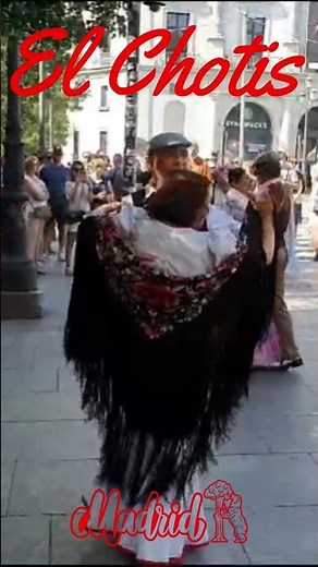 DANCING THE CHOTIS - MADRID #chotis #madrid #madridtraditionaldance
