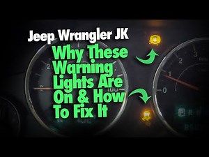 ABS & Traction Control light Diagnosis and Repair 2016 Jeep Wrangler (JK)