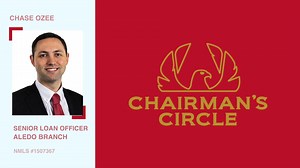 Service First would like to congratulate Chase Ozee on making the 2024 Chairman's Circle. He was chosen based on his outstanding production and contributions. See what some of our customers had to say about Chase. “Chase and the team were efficient and professional. They made the home loan process very easy to understand by laying out all of our options. This was our third home purchase and by far the smoothest. Thank you, Chase and team, for your hard work.” – Toby “Chase and his team made this
