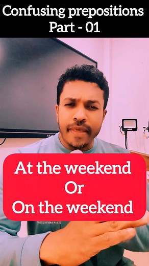 36K views · 1.2K reactions |  At the Weekend vs On the Weekend |...