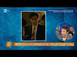 Dario Aita nel film "Franco Battiato. Il lungo viaggio" - Da noi... a ruota libera 22/02/2026