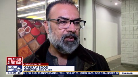 Monitoring flood levels in Tukwila, WA after levee failure