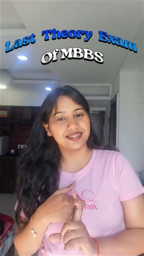 MBBS LAST EXAM🩺#trending #mbbs #exampreparation #success #motivation #youtubeshorts #medico #shorts