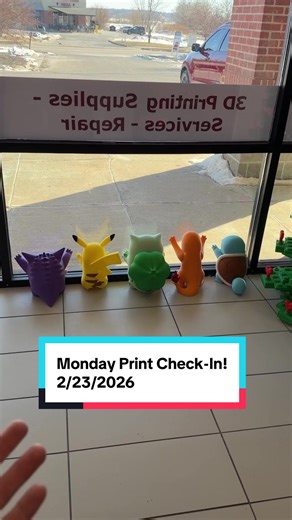 Monday Print Check-In! 2/23/2026 - @BAMBULAB Official @Maple3DPrinting - Files maple3dprinting.com - #smallbusiness #3dprinting #3dprintingsupplies #3dprintingfilament #3dprintingrepairs