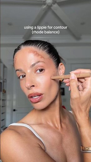 how to contour with a lip liner (beauty hack)