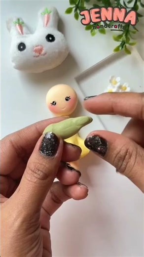 how to make a cute girl step by step with clay #kawaiicraft #myowncreation