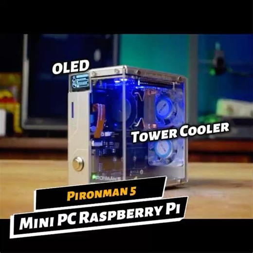 Raspberry Pi 5 Turns Into a Mini PC 🔥 #arduino #arduinoproject