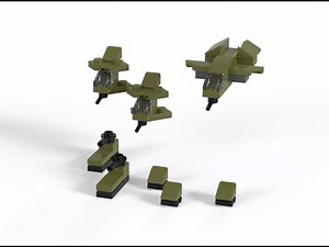 LEGO Halo - Micro UNSC Vehicles