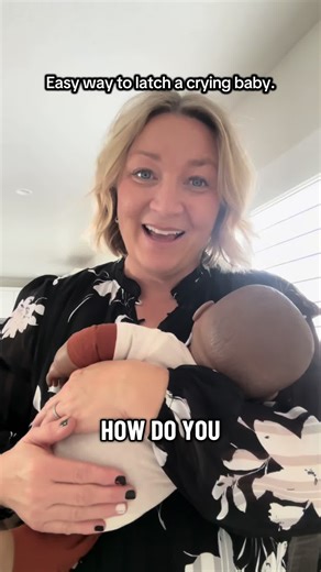 Easy Ways to Latch a Crying Baby During Breastfeeding