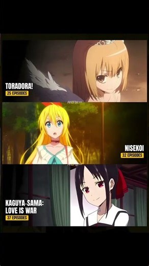 Romance Anime Where Girl Hates Then Love's Some Guy. #nisekoi #toradora #anime #animeedit
