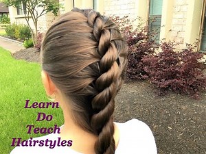 Rope Twist French Braid