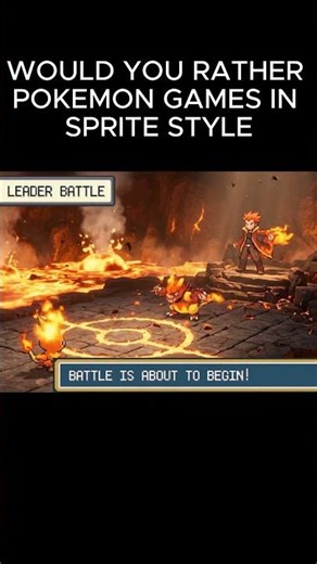 Pokemon Gen 3 Re imagined battle scene. #pokemon