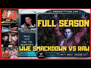 WWE SmackDown vs. Raw (PS2) Season Mode Matt Hardy 🦀 #svrseasonmode