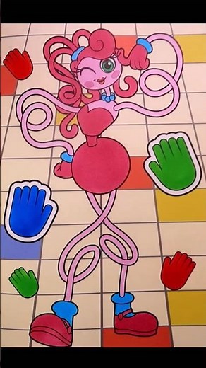 Coloring | 👀💡파피 플레이 타임 마미 롱 레그 색칠하기 | Poppy play time Mommy long legs