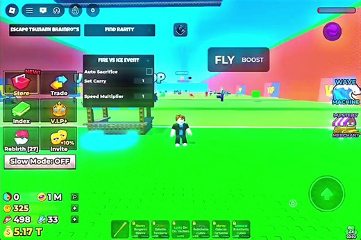 Instant Take Flying GUI for Roblox Gains