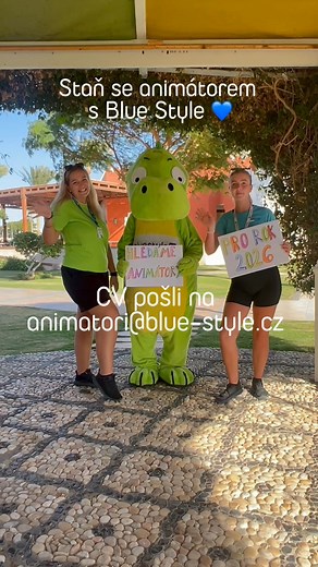 2.5K views · 233 reactions | Náš Croco je na lovu  a hledá nové animátory pro rok 2026! ☀️ Máš energii? Úsměv? A chuť zažít léto snů? Pošli ještě dnes životopis na animatori@blue-style.cz. Budeme se těšit na setkání!  Více informací o Croco Clubech najdete na www.blue-style.cz/animacni-croco-club | CK BLUE STYLE | Facebook