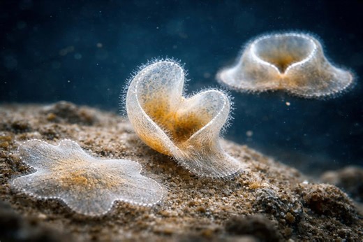 This brainless blob folds itself like living origami using a trick we’ve never seen before