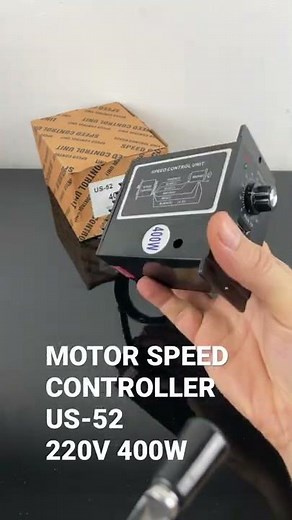 MOTOR SPEED CONTROLLER US-52 220V 400W - See main channel for full video