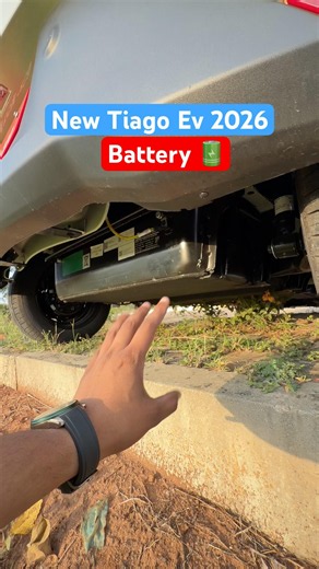 Where is Battery Placed in Tiago Ev 2026 ?