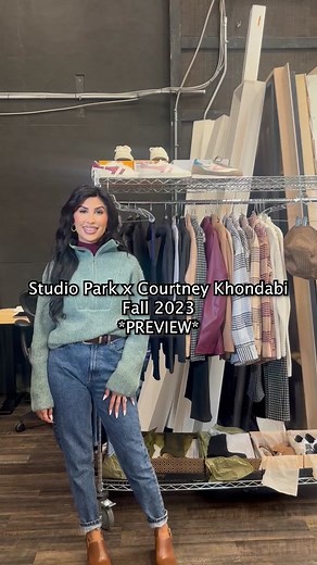 Courtney Khondabi gives a sneak peek of her new Studio Park Collection - part 2, launching Monday, 8/7!🤩 A perfect mix between bringing back the trendy '90s looks and fall fashion, Courtney has created pieces that are perfect for everyone!💖 Mark your calendars on 8/7 to shop these chic & comfy pieces! #fashion #style #LoveQVC Launch Schedule: ✨ 12pm ET - try-on livestream on QVC.com & QVC's Facebook page ✨ 8pm ET - on-air during