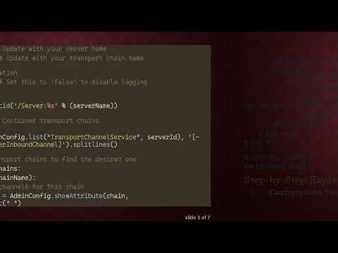 Enabling NCSA Access Log in WebSphere with wsadmin Scripting