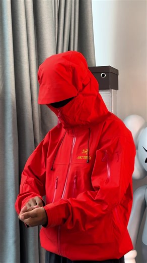 Limited stock now available! Grab the Arc'teryx Alpha SV Orange Jacket while it lasts. Send us a direct message to place your order. Available sizes: L, XL, 2XL. Reach out with any questions — we're here to help! #foryou #fyp #streetwear #unisex #foryoupage