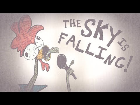 Chicken Little: THE SKY IS FALLING! | Sockz Studio | Shadow Puppets