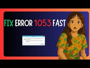 How To FIX "Error 1053 Windows Update" - GUIDE
