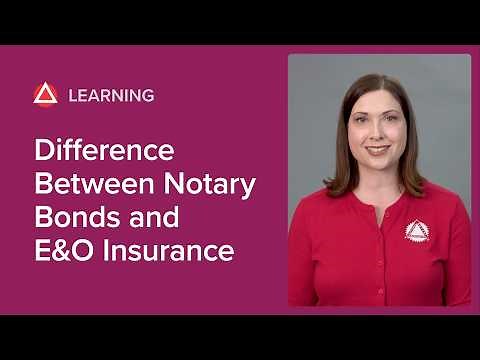 Notary Bonds vs Errors & Omissions Insurance: What’s the Difference?